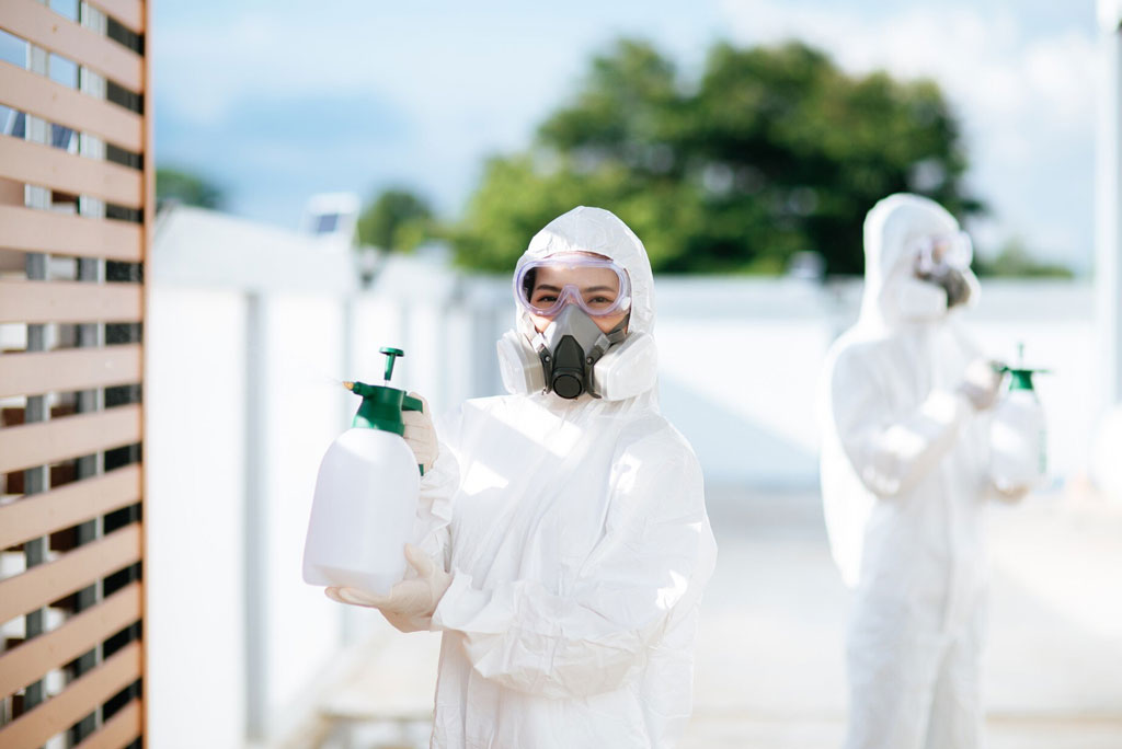 Jasa semprot disinfektan gedung